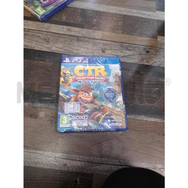 GIOCO PS4 CTR CRASH TEAM RACING SIGILLATO | Mercatino dell'Usato Montesilvano 1