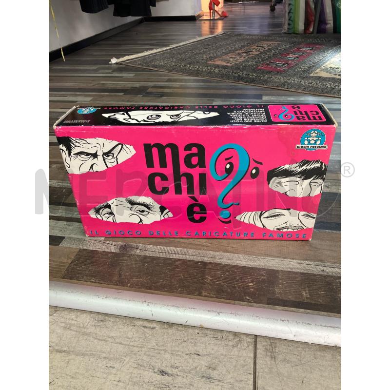 GIOCO SCATOLA MA CHI E | Mercatino dell'Usato Montesilvano 1
