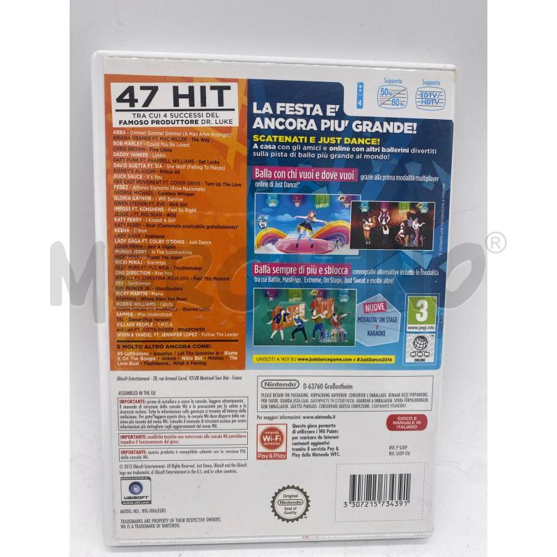 GIOCO WII JUST DANCE 2014 | Mercatino dell'Usato Montesilvano 2