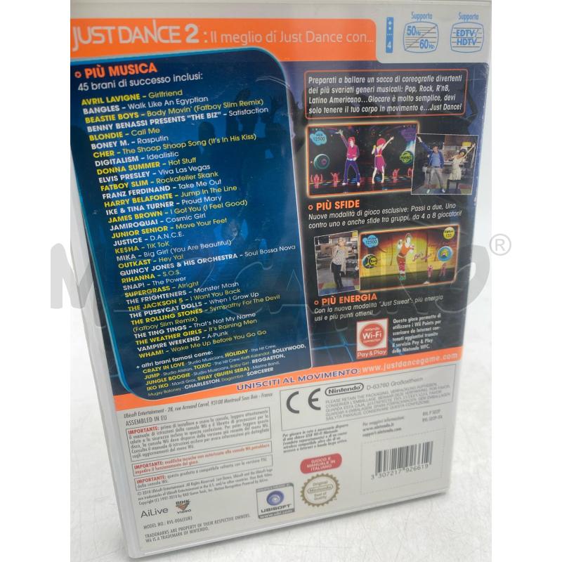 GIOCO WII JUST DANCE 2  | Mercatino dell'Usato Montesilvano 3