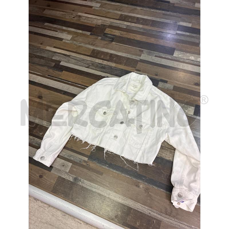 GIUBBINO DONNA BIANCO STRADIVARIUS TG S | Mercatino dell'Usato Montesilvano 1