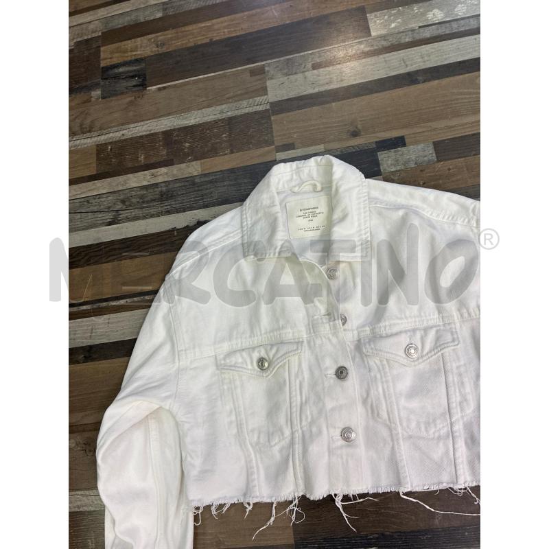 GIUBBINO DONNA BIANCO STRADIVARIUS TG S | Mercatino dell'Usato Montesilvano 2
