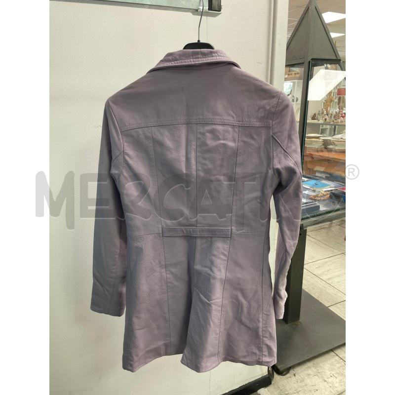 GIUBBINO DONNA LILLA PELLE  | Mercatino dell'Usato Montesilvano 3