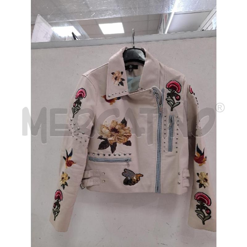 GIUBBINO DONNA MISSGUIDED TG 40 BEIGE | Mercatino dell'Usato Montesilvano 1