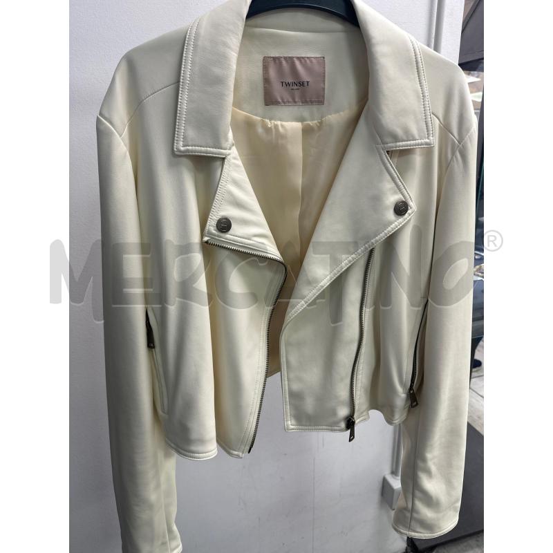 GIUBBINO DONNA TWINSET CHAMPAGNE TG 44 | Mercatino dell'Usato Montesilvano 1