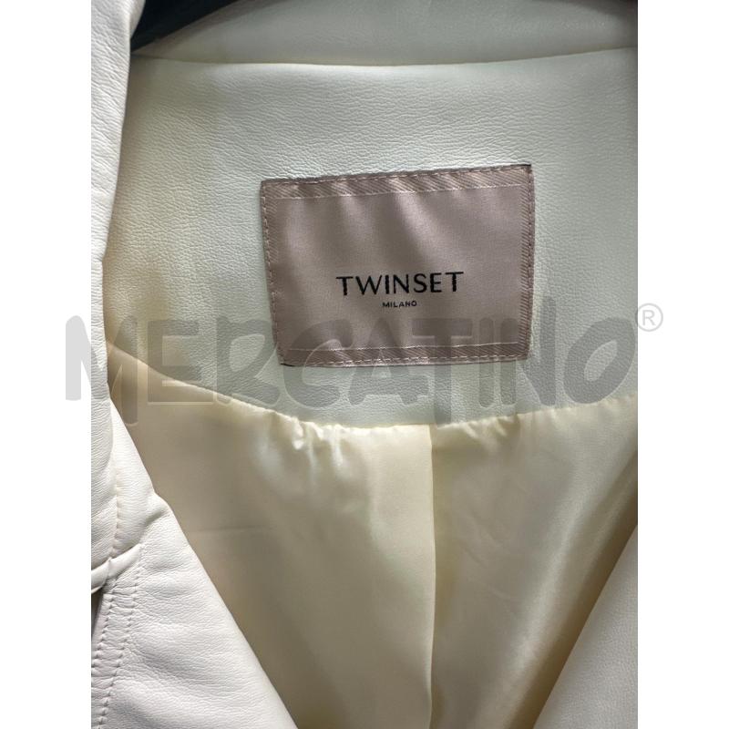 GIUBBINO DONNA TWINSET CHAMPAGNE TG 44 | Mercatino dell'Usato Montesilvano 3