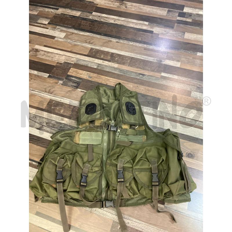 GIUBBINO UOMO GILET MILITARE VERDE  | Mercatino dell'Usato Montesilvano 1