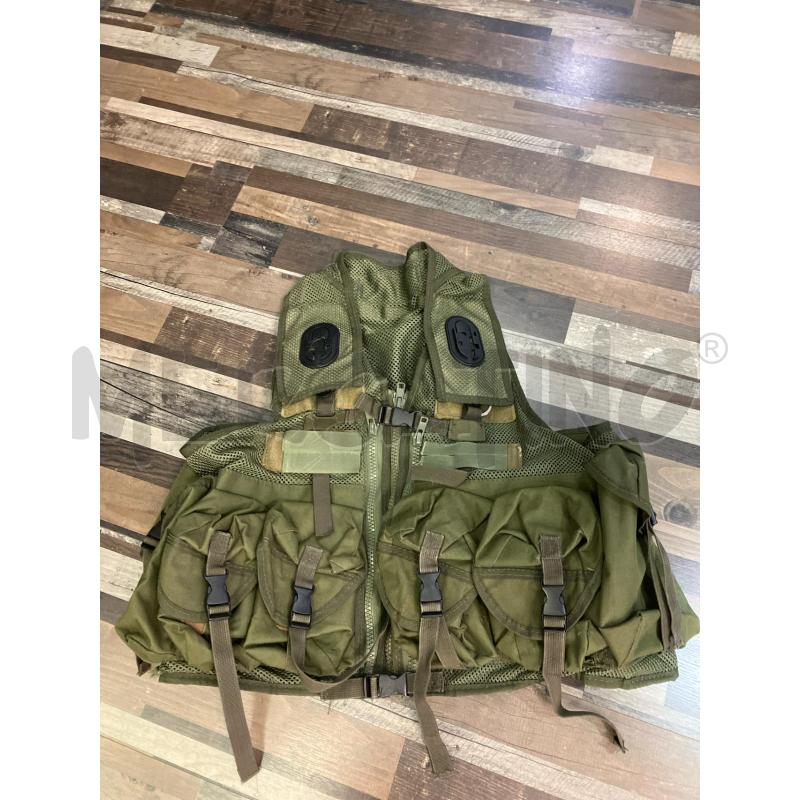 GIUBBINO UOMO GILET MILITARE VERDE  | Mercatino dell'Usato Montesilvano 2