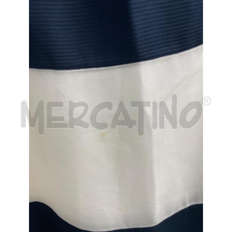 GONNA EMPORIO ARMANI SETA BANDE BLU BIANCHE | Mercatino dell'Usato Montesilvano 3