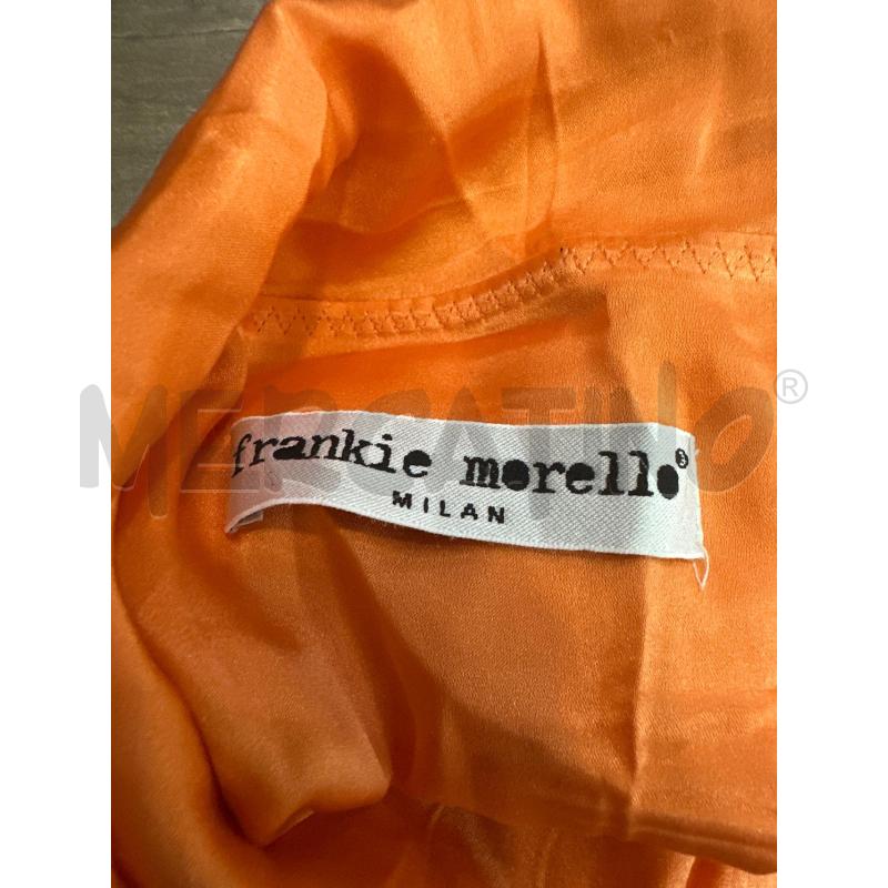 GONNA FRANKIE MORELLO ARANCIONE FIORELLINI VELATI  | Mercatino dell'Usato Montesilvano 2