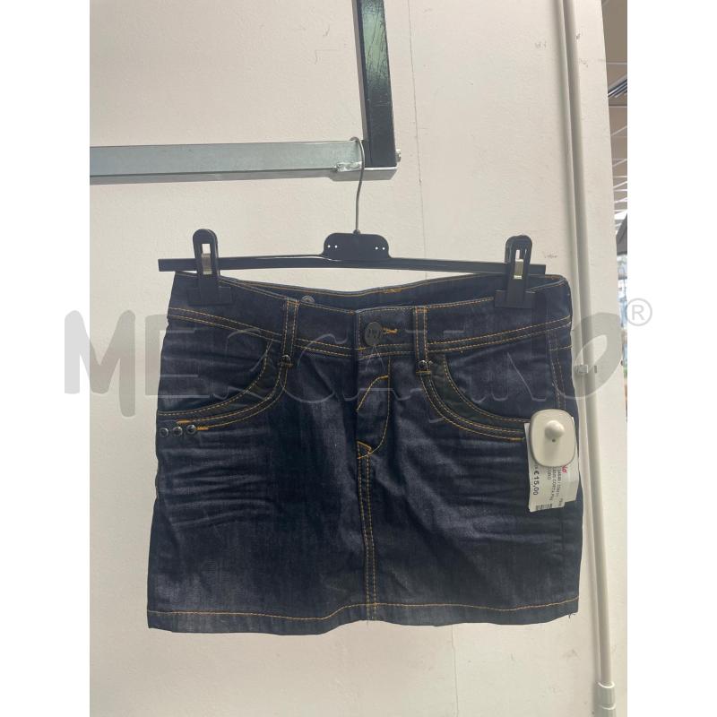 GONNA JEANS CORTA PHARD LAV SCURO | Mercatino dell'Usato Montesilvano 1