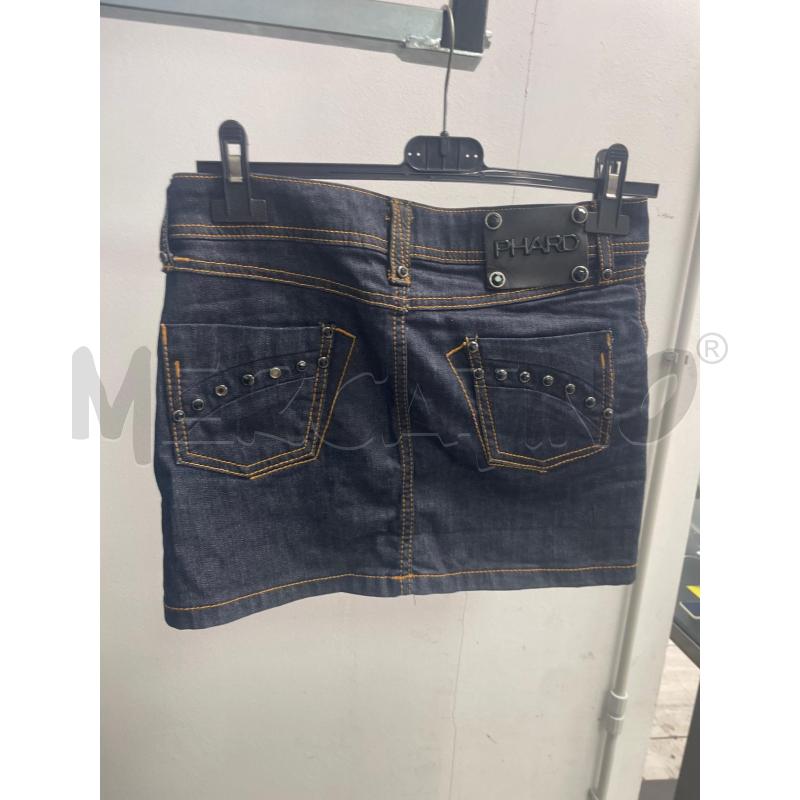 GONNA JEANS CORTA PHARD LAV SCURO | Mercatino dell'Usato Montesilvano 2