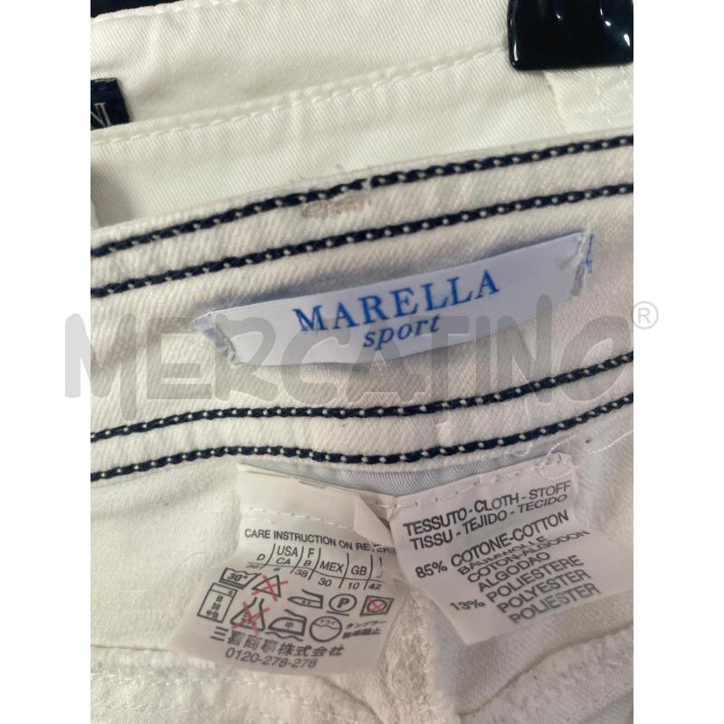 GONNA MARELLA SPORT BIANCA JEANS  | Mercatino dell'Usato Montesilvano 3