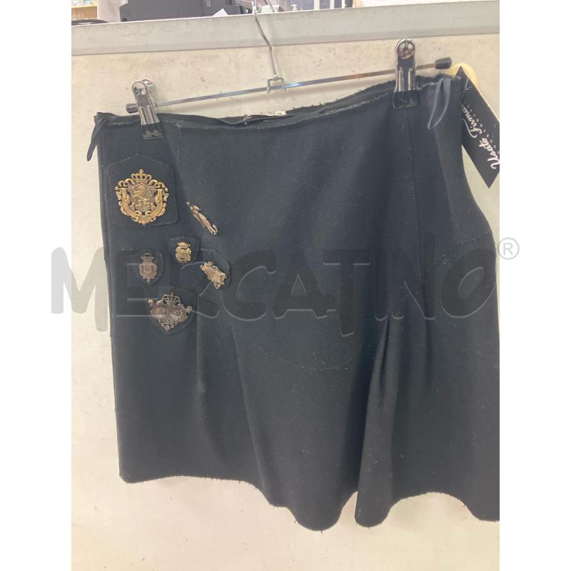 GONNA MIU MIU NERA STEMMI OTTONE | Mercatino dell'Usato Montesilvano 1