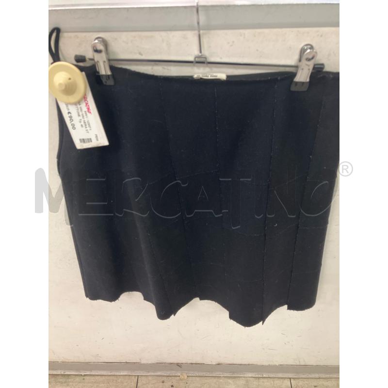 GONNA MIU MIU NERA STEMMI OTTONE | Mercatino dell'Usato Montesilvano 3