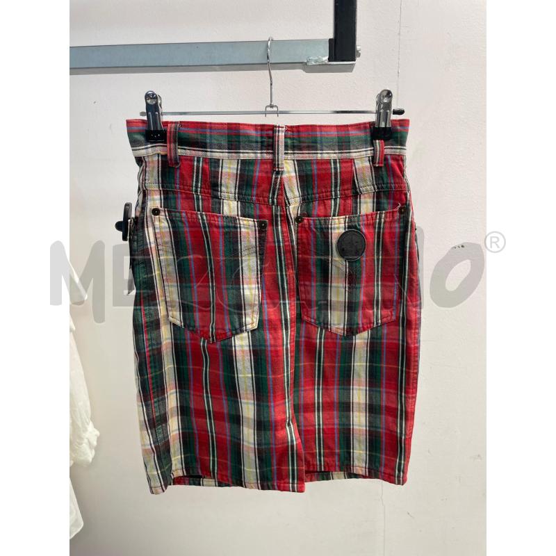 GONNA MOSCHINO QUADRI ROSSA BIANCA TG 40 | Mercatino dell'Usato Montesilvano 3