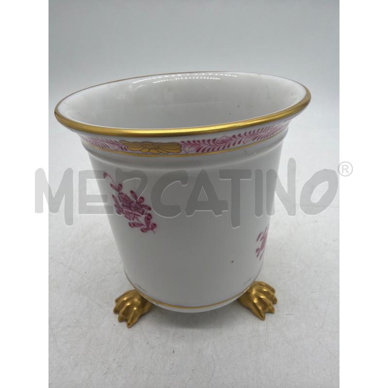 HEREND HUNGARY VASETTO H.10CM DIAMETRO 9,3CM | Mercatino dell'Usato Montesilvano 4