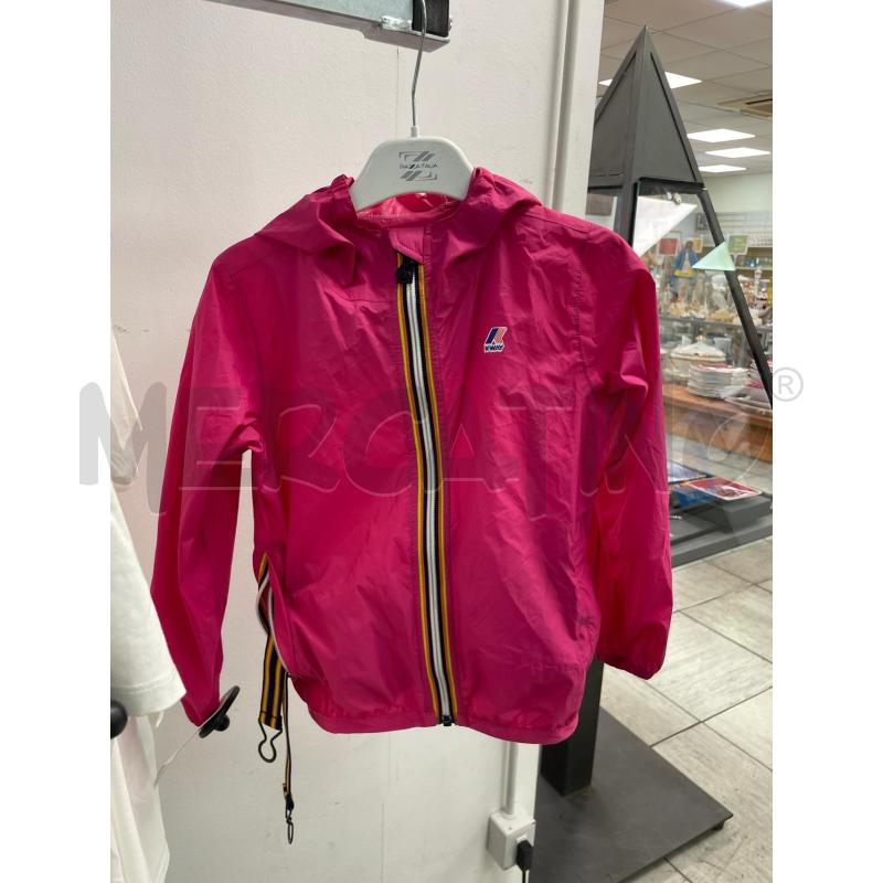 IMPERMEABILE BAMBINA KWAY FUKSIA LEGGERO | Mercatino dell'Usato Montesilvano 1