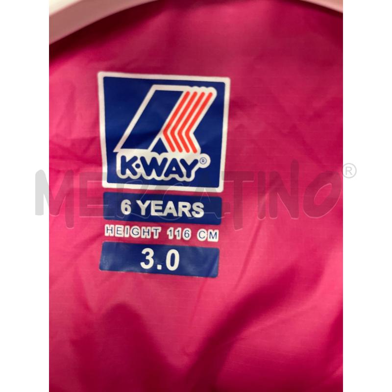 IMPERMEABILE BAMBINA KWAY FUKSIA LEGGERO | Mercatino dell'Usato Montesilvano 3