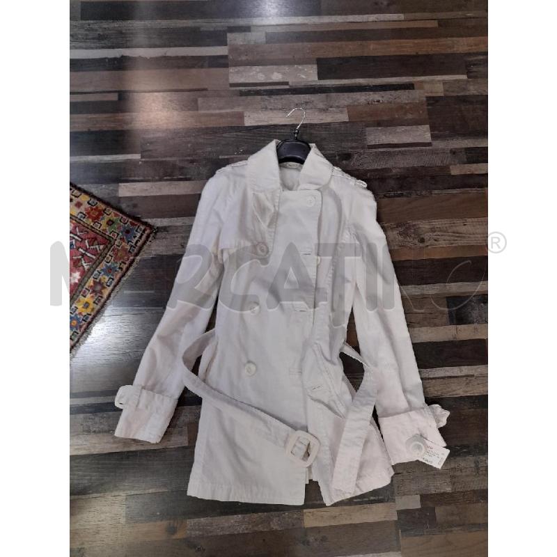 IMPERMEABILE DONNA PHARD BIANCO TG M | Mercatino dell'Usato Montesilvano 1