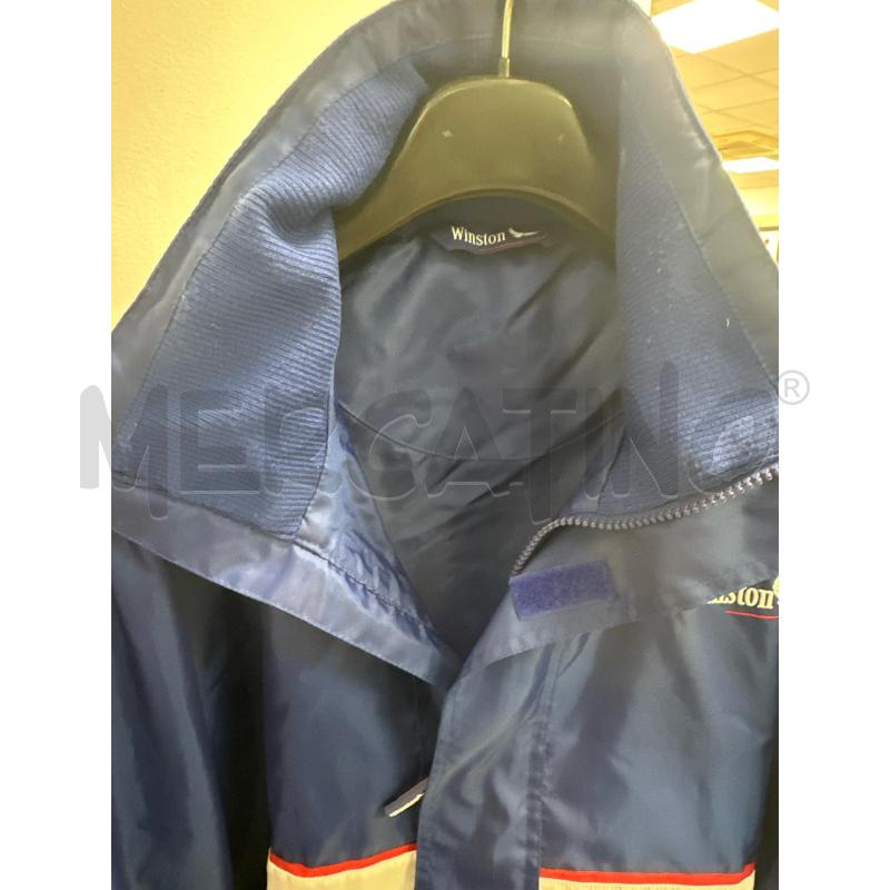 IMPERMEABILE UOMO WINSTON BLU  | Mercatino dell'Usato Montesilvano 3