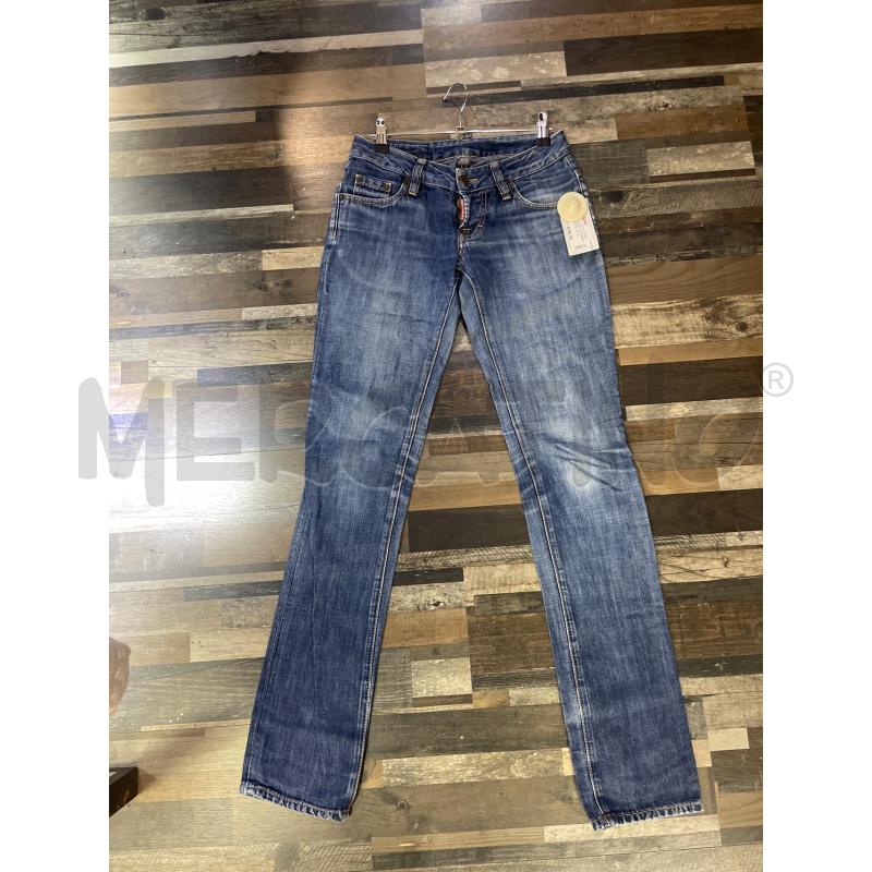 JEANS DONNA DSQUARED 2 LAV SCURO | Mercatino dell'Usato Montesilvano 1