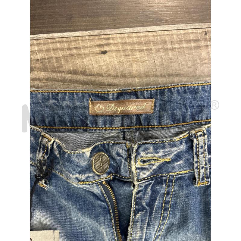 JEANS DONNA DSQUARED LAV CHIARO STRAPPATI | Mercatino dell'Usato Montesilvano 2