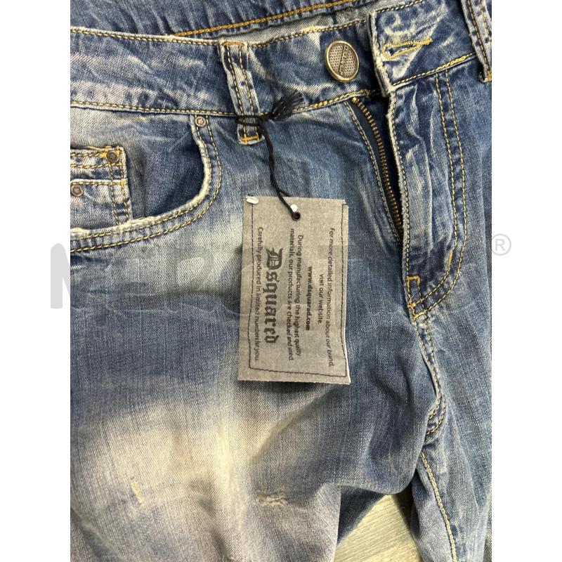 JEANS DONNA DSQUARED LAV CHIARO STRAPPATI | Mercatino dell'Usato Montesilvano 3