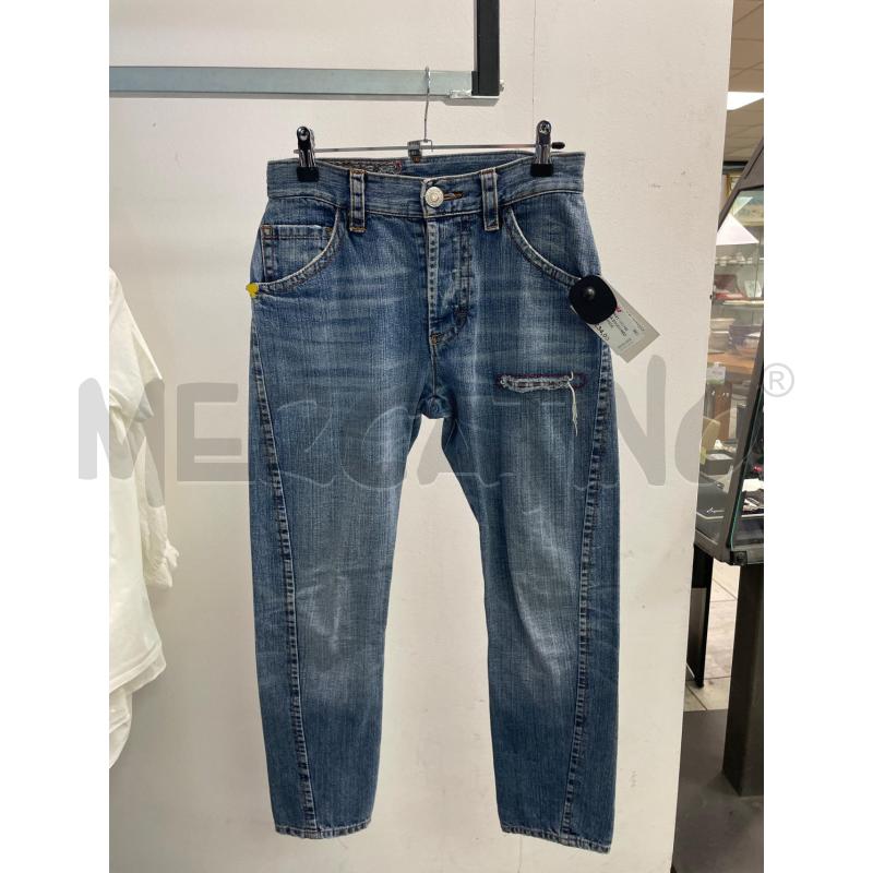 JEANS DONNA DSQUARED RIFINTURE ROSSE  | Mercatino dell'Usato Montesilvano 1