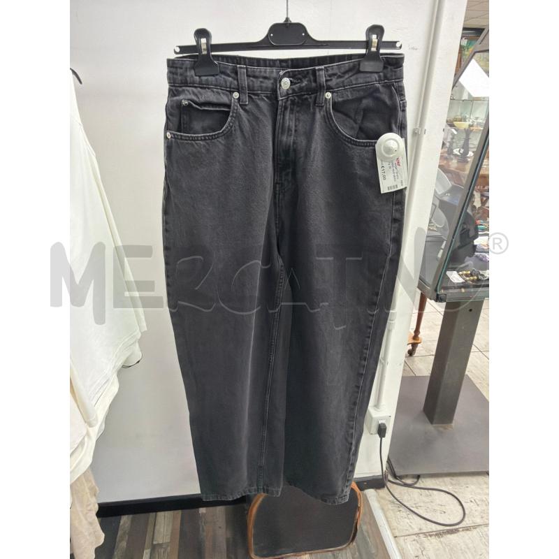 JEANS DONNA H&M NERO BAGGY | Mercatino dell'Usato Montesilvano 1