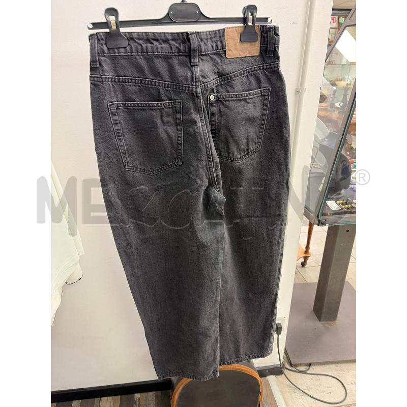 JEANS DONNA H&M NERO BAGGY | Mercatino dell'Usato Montesilvano 2