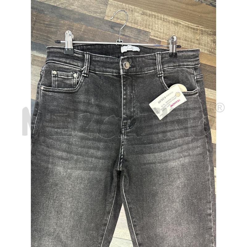 JEANS DONNA LIZALU NERI TG GRANDE  | Mercatino dell'Usato Montesilvano 2