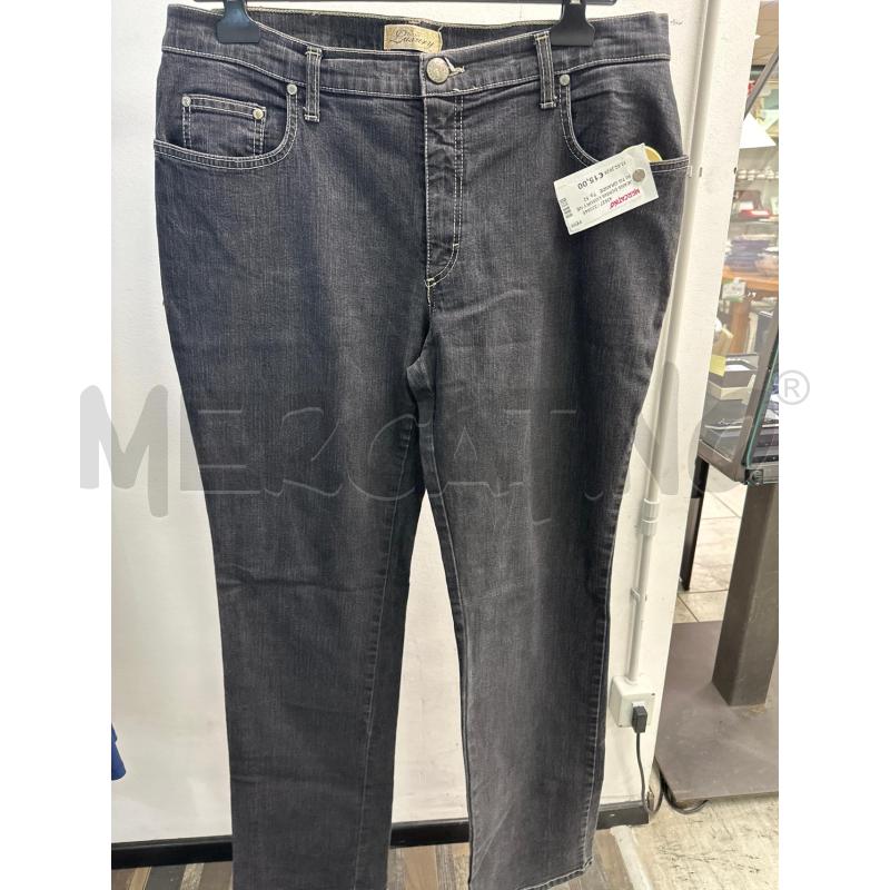JEANS DONNA LUXURY NERI TG GRANDE  | Mercatino dell'Usato Montesilvano 1