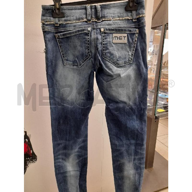 JEANS DONNA MET STRASS  | Mercatino dell'Usato Montesilvano 3