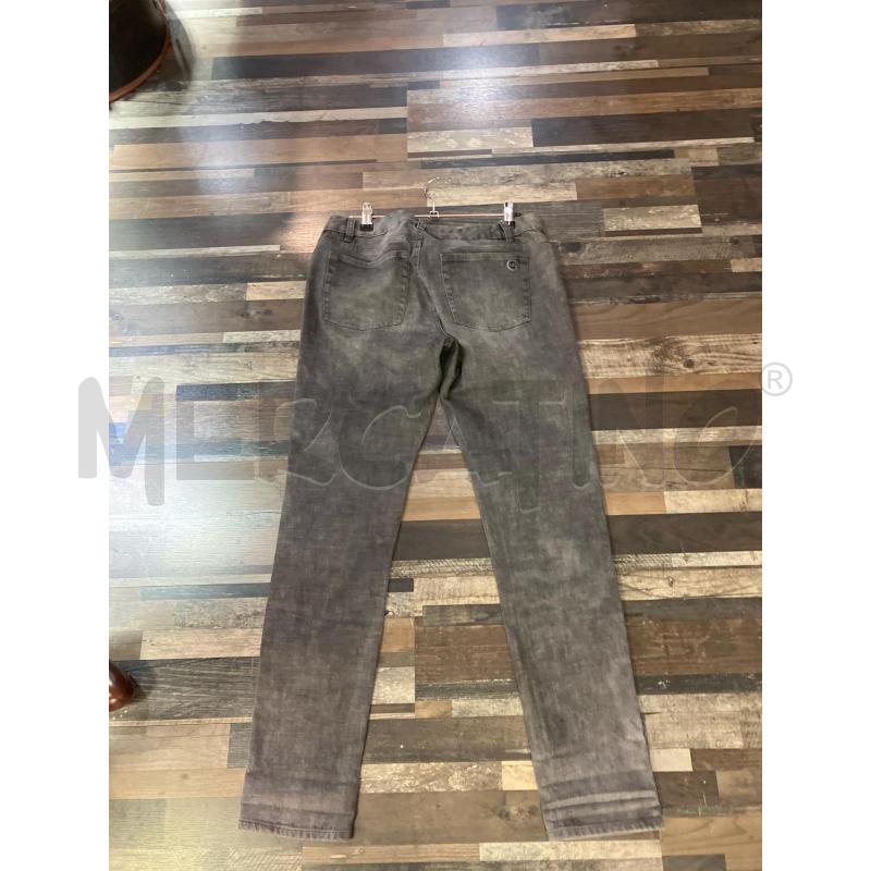 JEANS DONNA MICHAEL KORS GRIGIO STRASS GIALLI ARGENTATI STRAPPATI | Mercatino dell'Usato Montesilvano 3