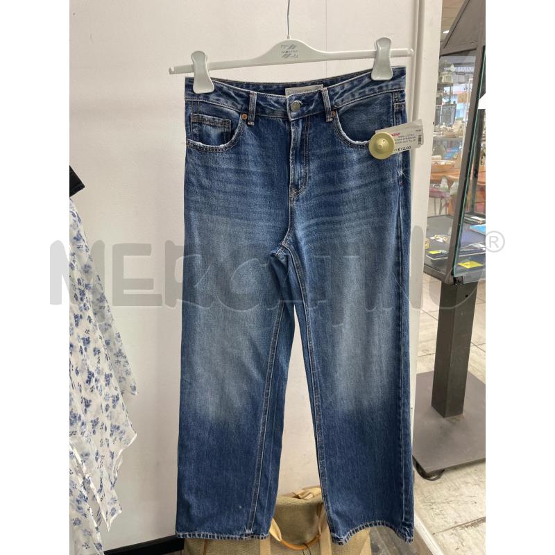 JEANS DONNA STRADIVARIUS LAVAGGIO SCURO LARGHI | Mercatino dell'Usato Montesilvano 1