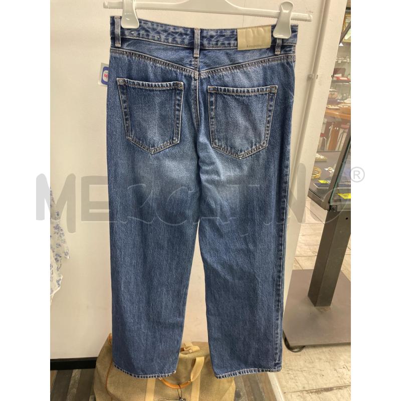 JEANS DONNA STRADIVARIUS LAVAGGIO SCURO LARGHI | Mercatino dell'Usato Montesilvano 2