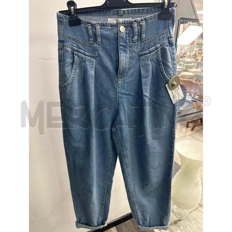 JEANS DONNA STRADIVARIUS VITA ALTA LAV CHIARO | Mercatino dell'Usato Montesilvano 1
