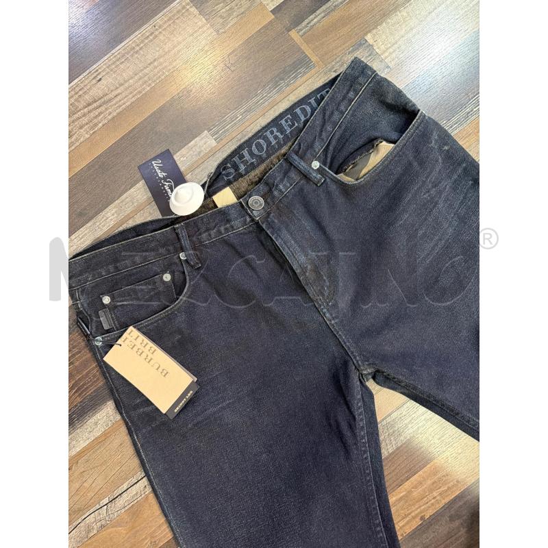 JEANS UOMO BURBERRY MOULINE INDIGO -MAI USATI | Mercatino dell'Usato Montesilvano 2