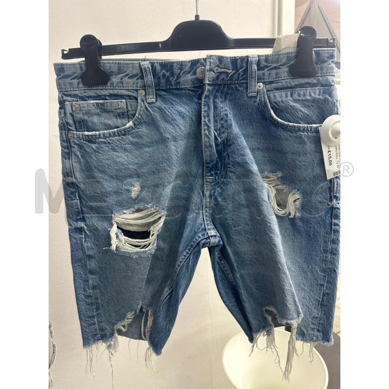 JEANS UOMO CORTO LAVAGGIO CHIARO PULL & BEAR | Mercatino dell'Usato Montesilvano 1