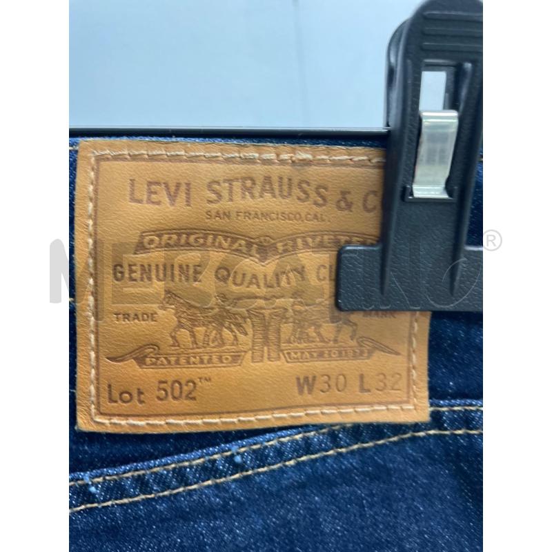 JEANS UOMO LEVIS 502 LAV SCURO | Mercatino dell'Usato Montesilvano 3
