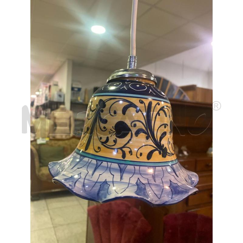 LAMPADARIO 1 LUCE CERAMICA | Mercatino dell'Usato Montesilvano 1