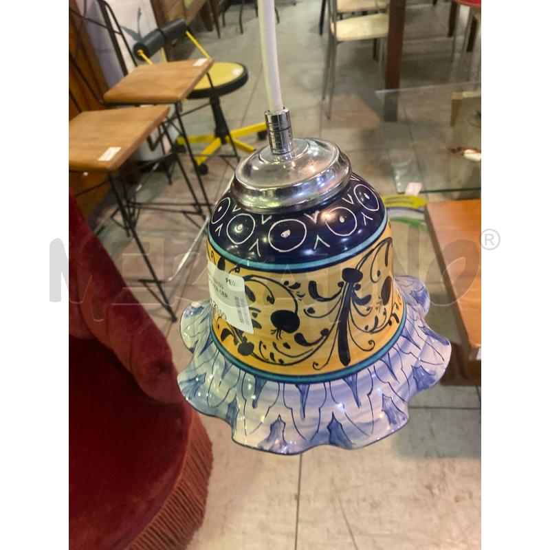 LAMPADARIO 1 LUCE CERAMICA | Mercatino dell'Usato Montesilvano 2