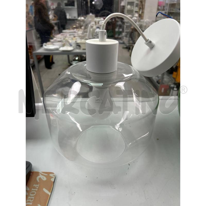LAMPADARIO 1 LUCE VETRO MAISON DU MONDE | Mercatino dell'Usato Montesilvano 1