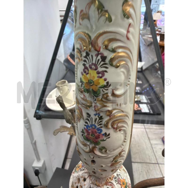 LAMPADARIO 3 LUCI CERAMICA | Mercatino dell'Usato Montesilvano 2