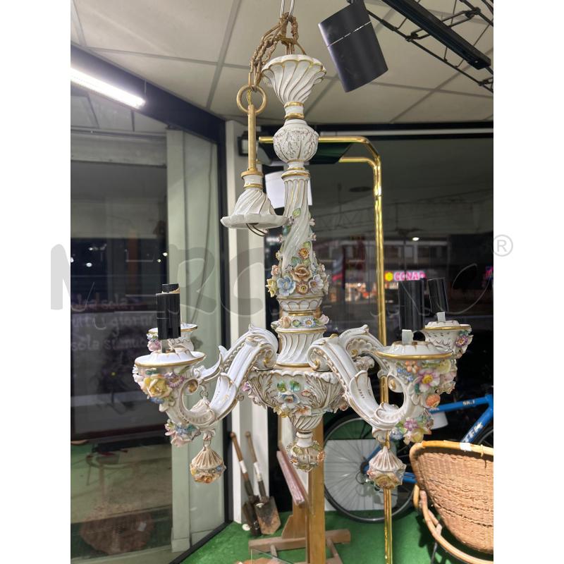 LAMPADARIO CAPODIMONTE | Mercatino dell'Usato Montesilvano 1