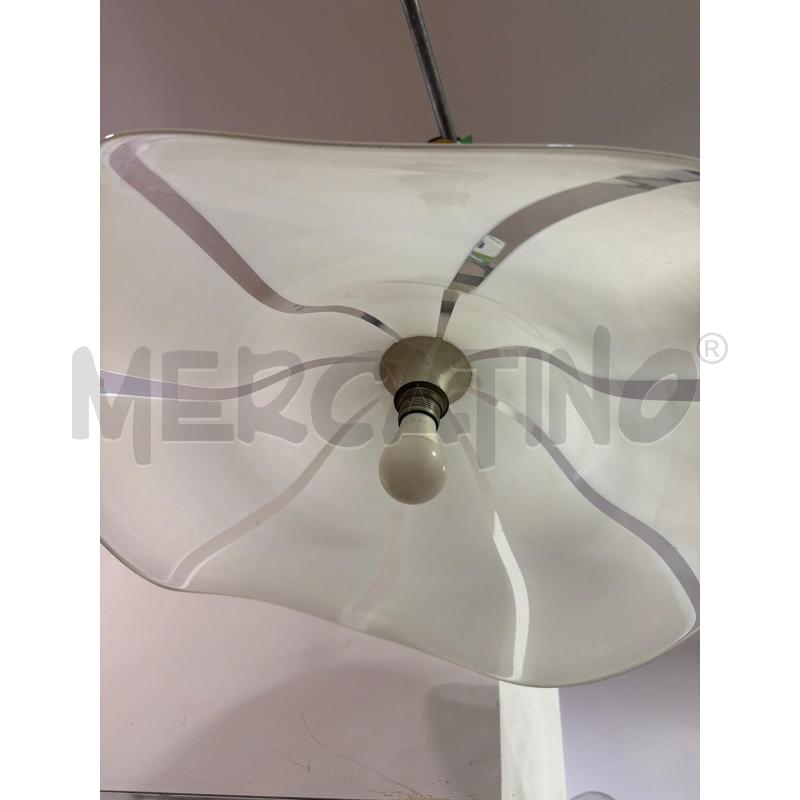 LAMPADARIO VETRO GRANDE CAMPANA 1 LUCE 60CM | Mercatino dell'Usato Montesilvano 2