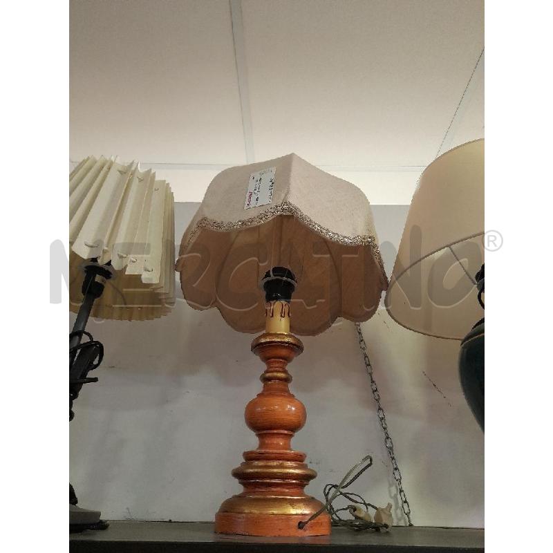 LAMPADA TAVOLO DORATA | Mercatino dell'Usato Montesilvano 1