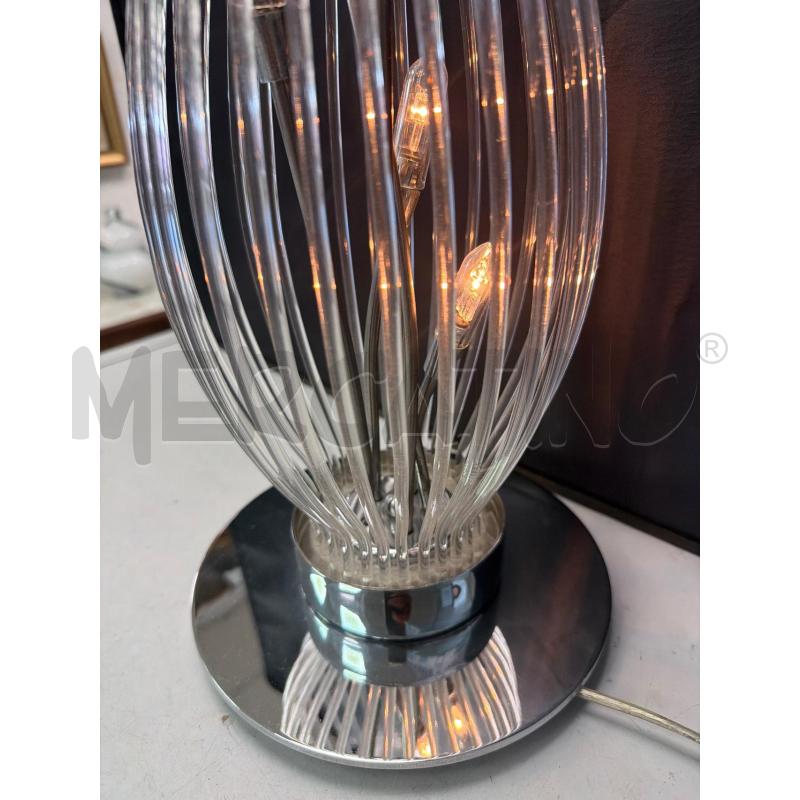 LAMPADA TRASPARENTE IN ACRILICO BAS EMETALLO | Mercatino dell'Usato Montesilvano 2