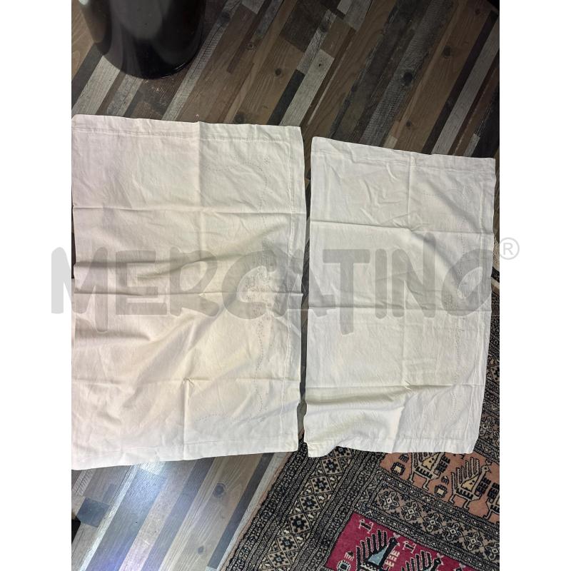LENZUOLO MATRIMONIALE 2+FEDERE RICAMATO  | Mercatino dell'Usato Montesilvano 5